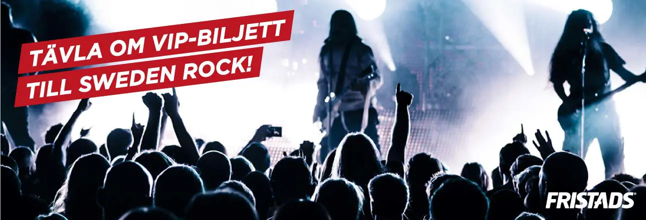 Tävla om Sweden Rock biljett hos Mercus Yrkeskläder