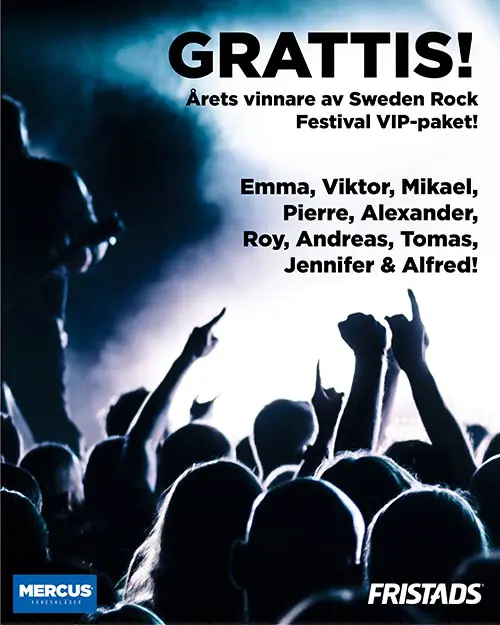 Sweden Rock tävling 2019