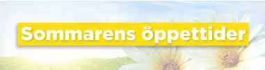 Sommar öppettider hos Mercus