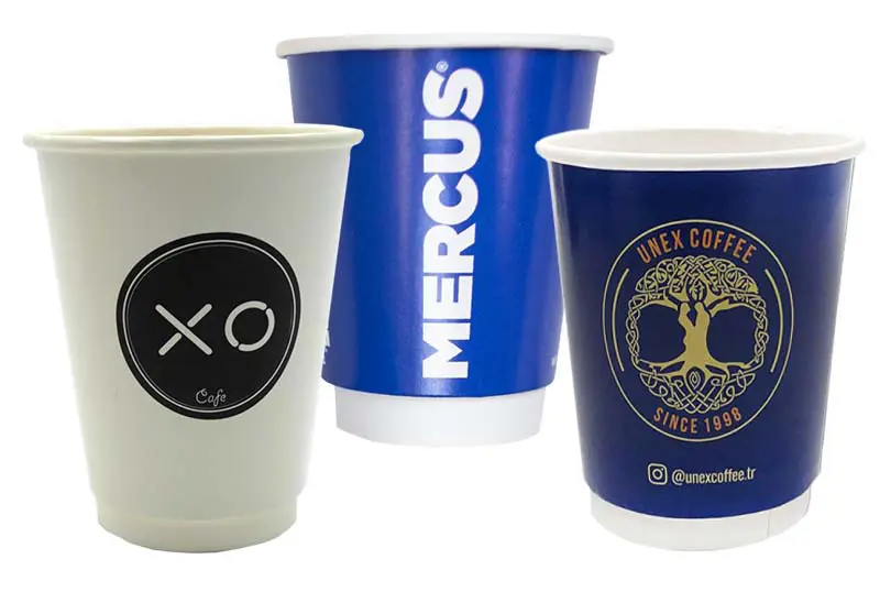 Profilera pappersmugg med din logga