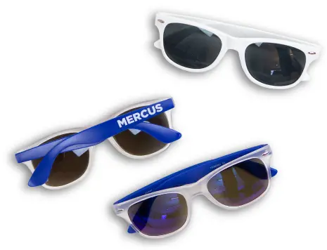 Mercus egendesignade solglasögon