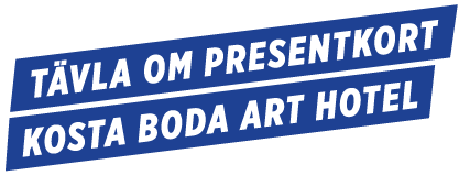 Tävla om presentkort på Kosta Boda Art Hotel