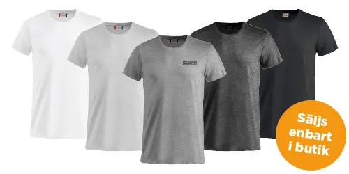 T-shirt med egen logga - erbjudande Mercus Yrkeskläder