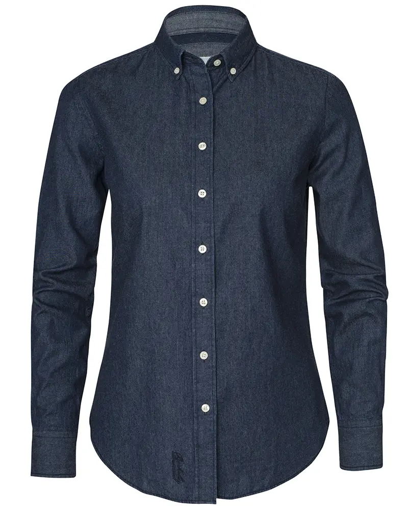 Skjorta Dam Chilton 1737 Denim Navy