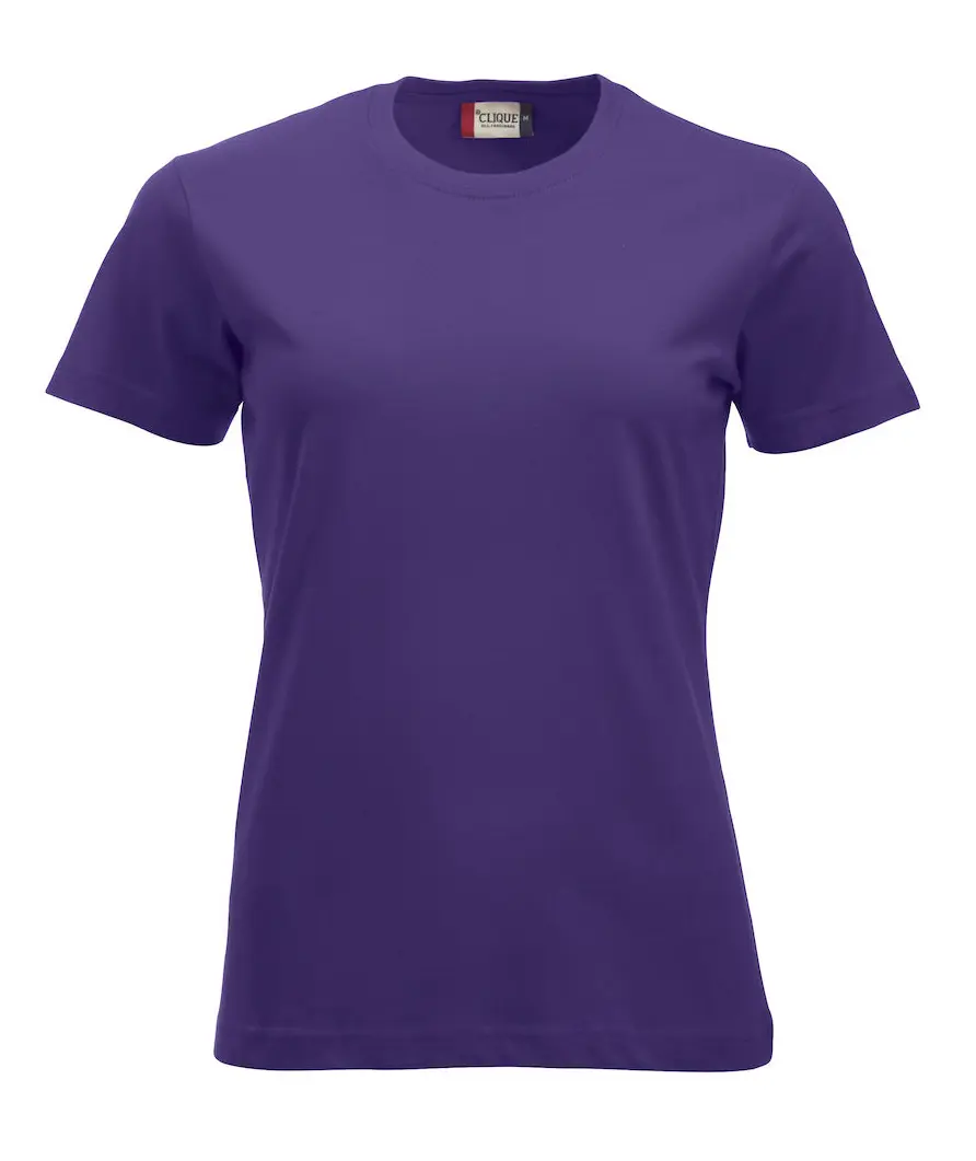 T-shirt Classic dam lila