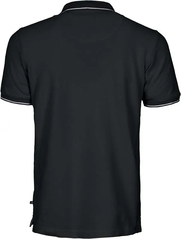 Texstar pikét-shirt PS05 svart