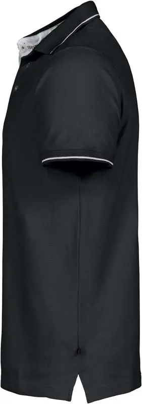 Texstar pikét-shirt PS05 svart