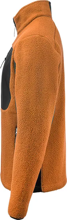 Fleecejacka FJ85 orange/svart