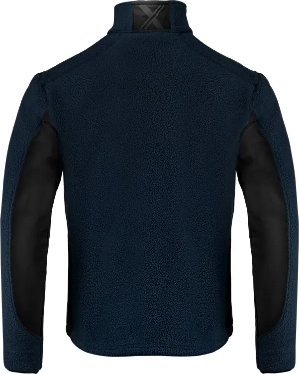 Fleecejacka FJ85 marin/svart