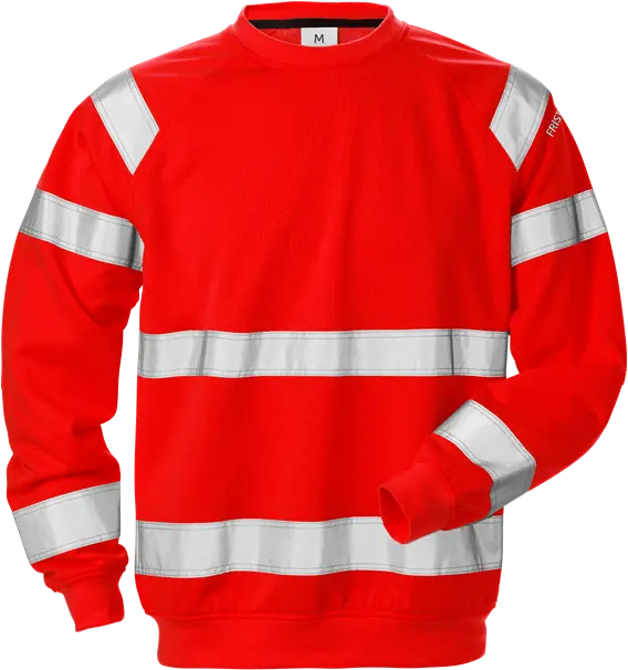 Sweatshirt 7446 BPV röd