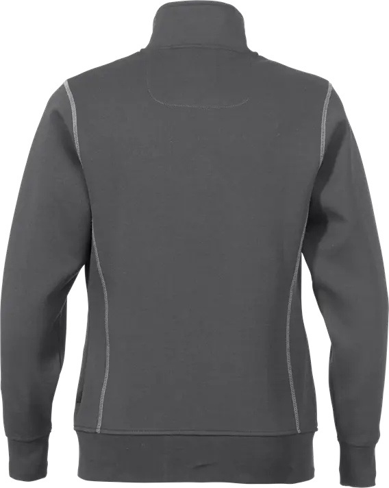 sweatshirt dam 1748 mörkgrå