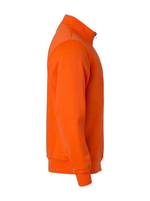 Sweatshirt Halv Zip HV orange