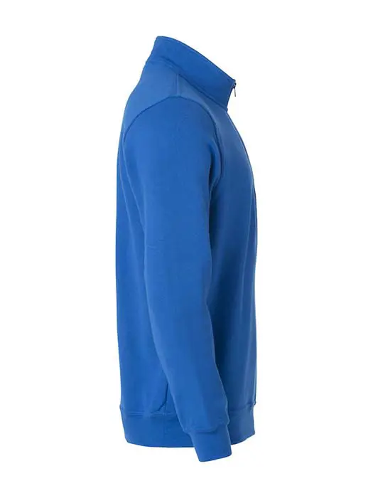 Sweatshirt Halv Zip royalblå