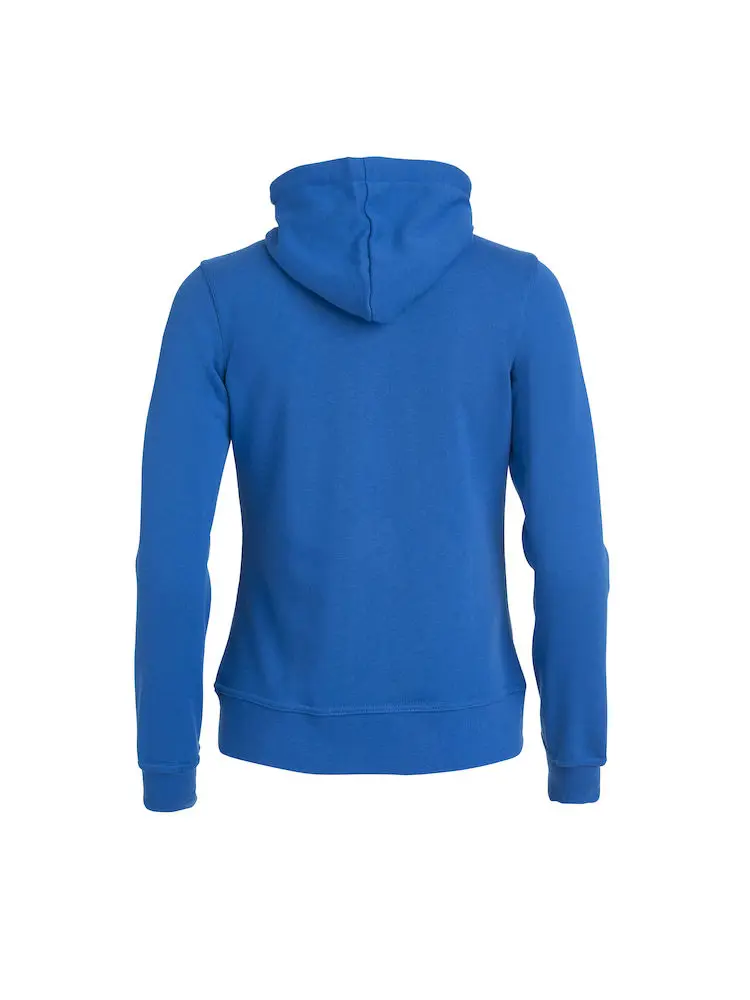 Basic hoodie dam royalblå