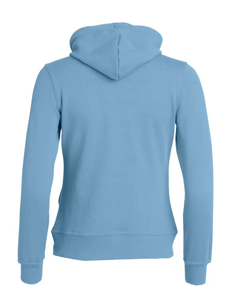 Basic hoodie dam ljusblå