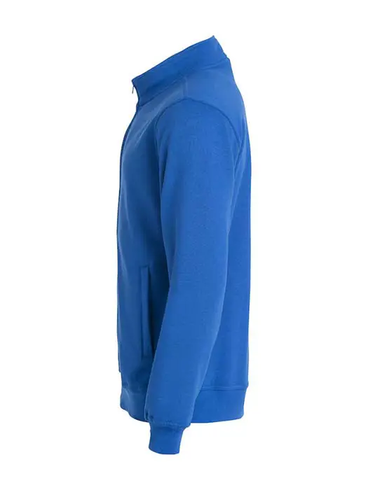 Sweatshirt Hel Zip royalblå