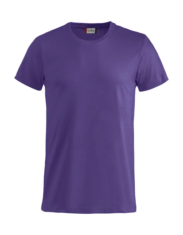 T-shirt Basic stark lila