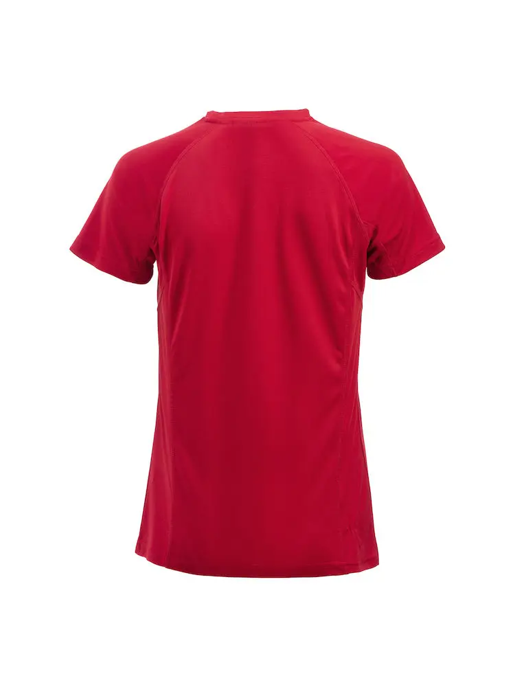 T-shirt Active dam röd