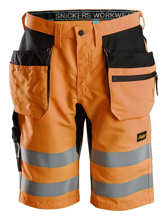 Shorts 6131 Orange/Svart