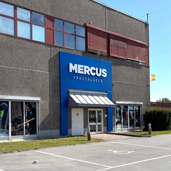 Mercus Yrkeskläder Örebro Aspholmen exteriört