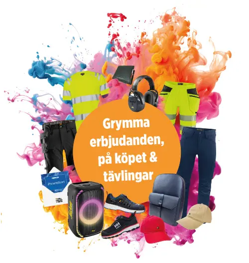 Mercus Yrkeskläder Örebro öppningsevent tävlingar och erbjudanden