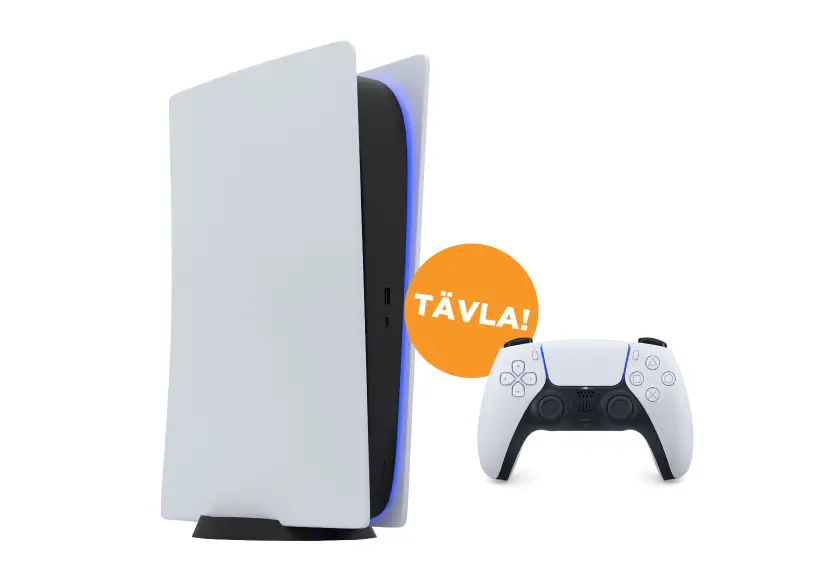 Tävla om Playstation 5 hos Mercus Yrkeskläder