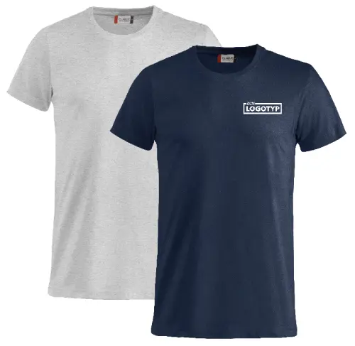 T-shirt med logo Mercus Yrksekläder